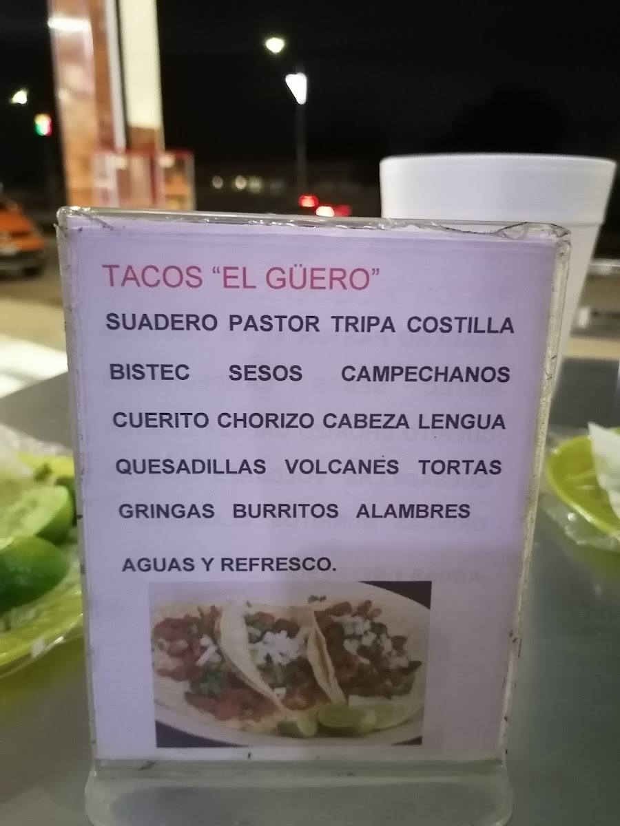 Tacos Y Tortas El Güero Menu - Image 4